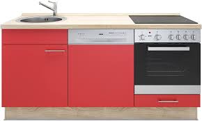 Livraison express possible avec amazon premium. Mini Cuisine Avec Lave Vaisselle Evier Four Plaque De Cuisson Plan De Travail Et Armoires Rouge Droite Amazon Fr Gros Electromenager