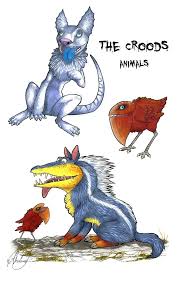 Croods Animals By Chaluny Deviantart Com On Deviantart Animals Cute Animals Cartoon