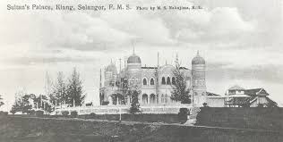 Johor'u 1528'den 1564'e kadar yönetti. Istana Mahkota Puri Klang Selangor During Fms 1903 1958 Sultan Alauddin Riayat Shah Palace Museum Painting Art