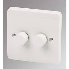 Find great deals on ebay for light double dimmer switch. Mk Logic Plus 2 Gang 2 Way Dimmer Switch White Switches Screwfix Com