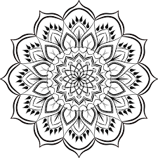 To created add 29 pieces, transparent flower black and white images of your project files with the background cleaned. Mandala Pattern Flower Free Vector Graphic On Pixabay
