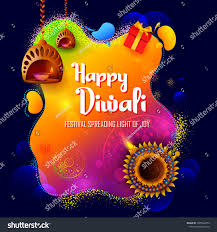 Illustration Of Burning Diya On Happy Diwali Holiday Background For Light Festival Of India Ad Affiliate H Diwali Holiday Happy Diwali Holiday Background