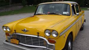 Image result for Taxi Cab Federal Yellow 1956 Taxi