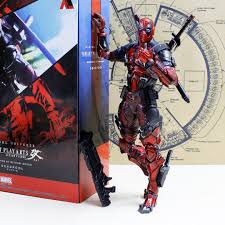 Has anyone ever dissected a pak figure? Marvel Universe Variant Play Arts Kai Deadpool Weapon Action Figure 25cm Toys Games Action Figures Collectibles On Carousell