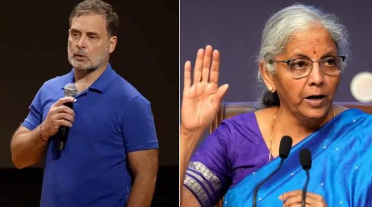 टाटा विवाद को लेकर राहुल गांधी और वित्त मंत्री सीतारमण के बीच जुबानी जंग छिड़ गई।