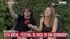 Fue algo muy lindo y muy peligroso a. Joaquin Levinton En Festival De Rock En San Bernardo Por C5n Youtube