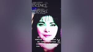 20 AÑOS DESPUÉS… vuelve Evanescence y en Latinoamérica comparan a Amy Lee  con Victoria Ruffo