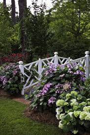 Walkover Bridge With Hydrangeas Beautiful Gardens Summer Hydrangeas Dream Garden