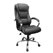 Faux leather upholstery silver nail head accent beech legs with. Ergodynamic Boss Chair Executive High Back Man Made Faux Leather Office Chair Cost U Less