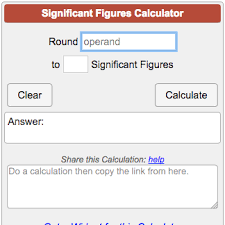 Example inputs are, 3500, 35.0056, 3.5 x 10^3 and 3.5e3. Significant Figures Calculator