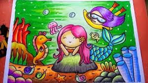 My little pony adalah sebuah film animasi yang berkisah tentang kehidupan pada kuda yang cantik dan lucu. Mewarnai Putri Duyung Coloring And Drawing