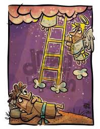 Dbf Jacobs Ladder By Pocza Arte Da Biblia Desenho Cristao Biblia Para Criancas