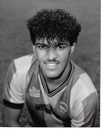 Original Press Photo Bradford City Don Goodman August 1986