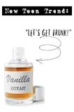 What happens if you drink pure vanilla extract?