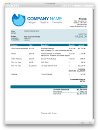 Applesource Software Timenet Invoice Templates Time Tracking Billing And Invoicing Software For Mac
