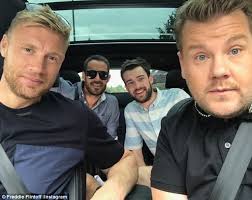 This is freddie flintoff goes wild by discovery western europe on vimeo, the home for high quality videos and the people who love them. Freddie Flintoff Mocked By His Children Over Fat Friends Daily Mail Online