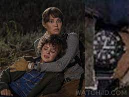 She then jumps into a pond to survive the blaze. Casio Mrw200h 1bv Angelina Jolie Those Who Wish Me Dead Watch Id