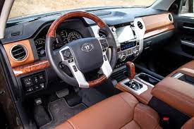 Beginning with 2010 models, the driver and passenger frontal airbags and front seat belts were modified and knee airbags for the driver and front. What Is The Toyota Tundra 1794 Edition Pickuptrucks Com News