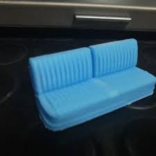 Build a custom bench seat for just about any vehicle. Download Obj File Classic Style Bench Seat 1 24 1 25 Scale Design To 3d Print Cults