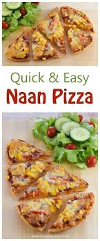 Easy Naan Bread Pizza Recipe Recipe Naan Bread Pizza Recipe Naan Bread Pizza Naan Bread