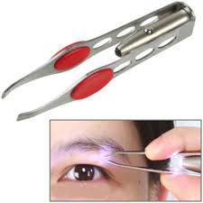 Stainless Steel Handy Led Light Eyelash Eyebrow Hair Removal Tweezers Lightweight Eyebrow Tweezer For Women Girl Make Up Tool Eyebrow Tweezers Aliexpress