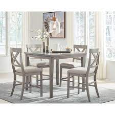 Powell hamilton counter height dining table. Parellen Counter Height Dining Room Set By Signature Design By Ashley Furniturepick