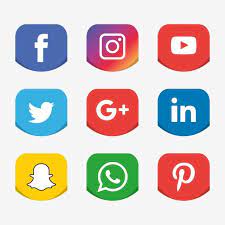 Social Media Icons Set Logo Vector Illustrator Social Icons Logo Icons Media Icons Png And Vector With Transparent Background For Free Download Social Media Icons Media Icon Icon Set