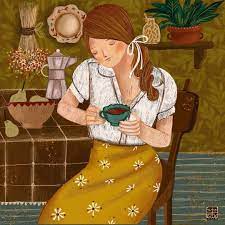 ilustracion naive illustration naive art embroidery art