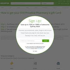 Check spelling or type a new query. Get A 10 Priceline Pharmacy E Gift Card With Any Purchase Minimum 1 Spend From Groupon Deals Ozbargain
