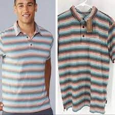 Patagonia Shirts Patagonia Nwt Mens Trail Harbor Polo Sandy Cape Poshmark
