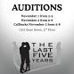 The Last Five Years Auditions event image