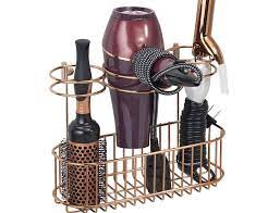 Wall Mounted Hair Tool Organizer Frees