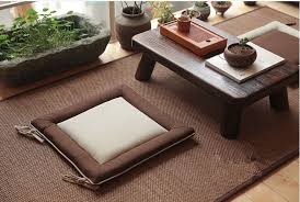 4pcs Lot Floor Seating Oriental Zen Zabuton Cushion Square 43cm Japanese Style Meditation Tatami Yoga Mat Seat Cushion Floor Seating Cushions Meditation Mat