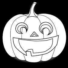 Download or print this amazing coloring page: Free Clip Art Pumpkin Coloring Page By Pianobrad