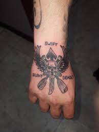 The marine corps tattoo policy for 2021 is designed to maintain a professional and disciplined organization. Cpaynetattoos Traditional Force Recon Marinecorps Marine Corps Traditional Hand Tattoos Handtattoo