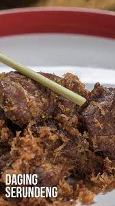 Daging Serundeng Resep Resep Masakan Makanan Dan Minuman Makanan