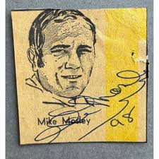 1972-74 Mike Mosley Indianapolis 500 Race Car Driver Signed Newspaper  Picture