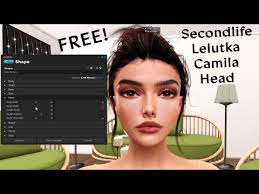 Secondlife Free Lelutka Camila Head & Making Shape December 2024