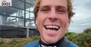 Bells Beach Pro 2025: Australian wildcard Xavier Huxtable knocks out world  No.1