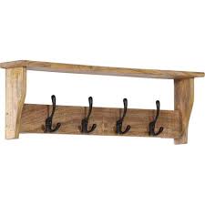 vidaXL Wall Mounted Coat Rack Reclaimed Wood