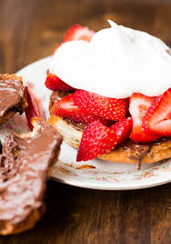 Grilled Chocolate Strawberry Croissants Oh Sweet Basil Recipe Nutella Recipes How Sweet Eats Whipped Cream Desserts