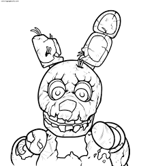 Use the download button to view the full image of five nights at freddy's spring trap coloring pages. Five Nights At Freddy S Springtrap Coloring Pages Five Nights At Freddy S Coloring Pages Coloring Pages For Kids And Adults