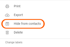 Google photos is undoubtedly the best way to manage your expansive and ever growing photo library. Will Hiding Contacts On Google Contacts Affect Other Apps Behavior Android Enthusiasts Stack Exchange