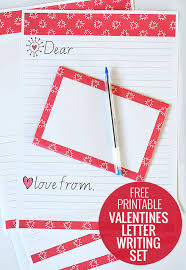 What's the funniest valentine's day pun you can think of? Free Printable Valentines Letter Writing Set Picklebums