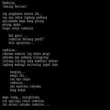 Rembulan Puisi Kutipan Penyemangat Kutipan