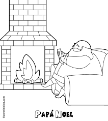 .estés buscando imágenes de papá para colorear, aquí te comparto 5 dibujos gratis que los podrás descargar de forma gratuita, y en compañía de tus hijos los puedes colorear en ocasión para darle una sorpresa a papá. Papa Noel Leyendo Cartas De Ninos Dibujos De Navidad