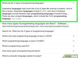 Programming languages are used to make all computer programs and computer software. How To Create A Programming Language 15 Steps With Pictures