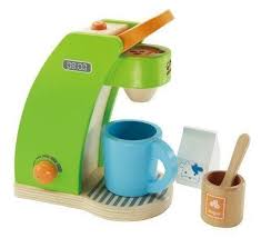 Machine A Cafe 6 Pcs Castello Jeux Et Jouets Jouet Dinette Bois Jouets En Bois