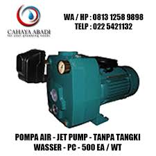 Pompa air ini ideal digunakan untuk kebutuhan rumah tangga dengan sumur dalam. Jual Pompa Air Jet Pump Wasser Pc 500 Ea Wt Komplit Tanpa Tangki Di Lapak Cahaya Abadi Tki Bukalapak