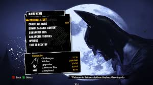 Arkham asylum, which i got during the holiday sale on steam. Batman Arkham Asylum Save File 100 Game Completion